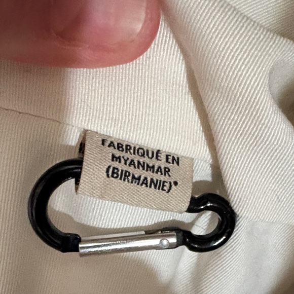 Custom Coach Cream Tote with Dalmatian Print dog - Picture 3 of 12